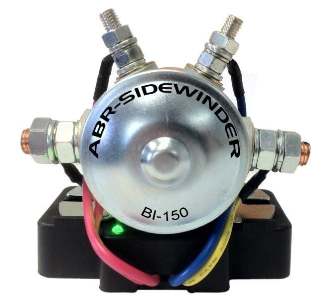 DUAL BATTERY ISOLATOR SOLENOID 150A Bi150 ABR WINCH FUNCTION