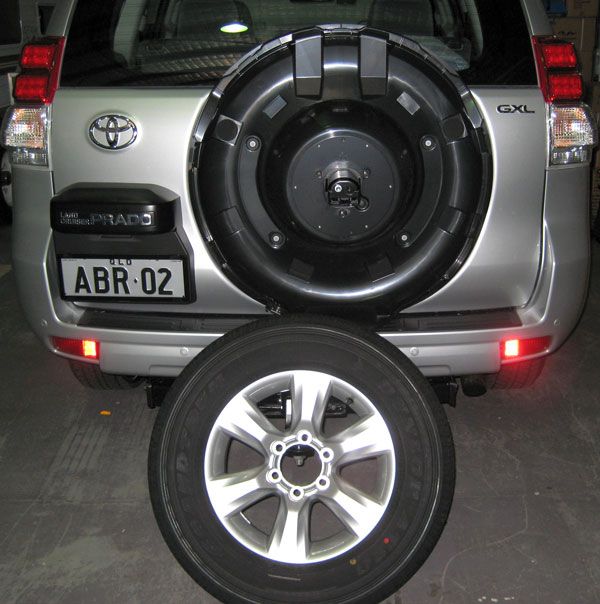 toyota prado hard wheel cover #3