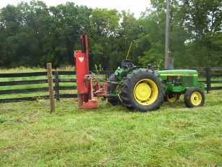 Shaver hydraulic post drivers - Homesteading Questions