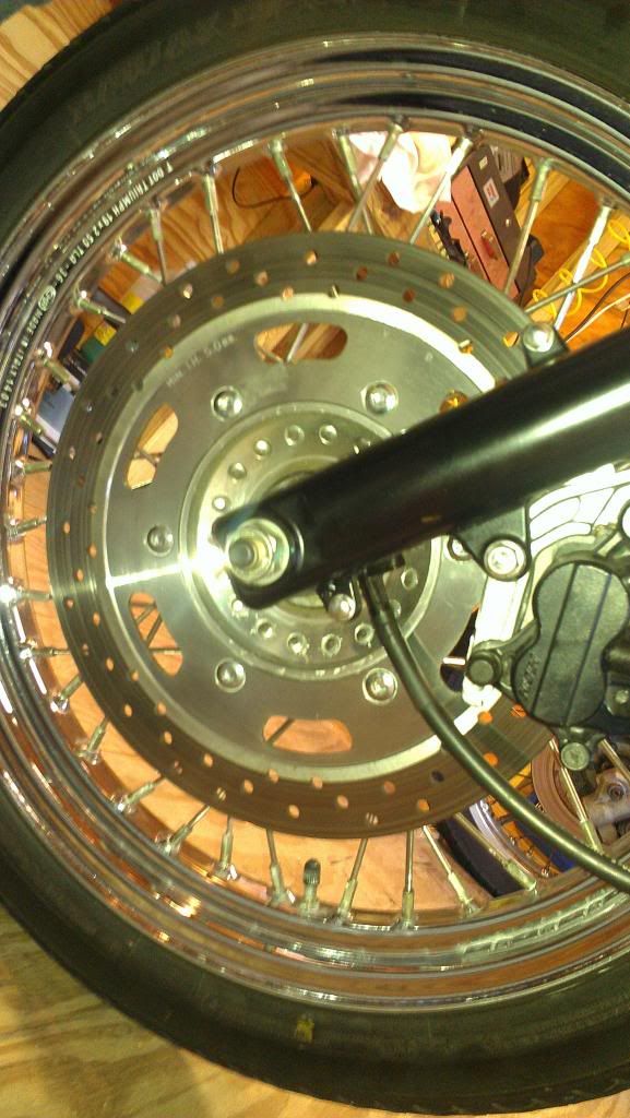 Grabby front brake on low mile bike Triumph Rat Motorcycle Forums