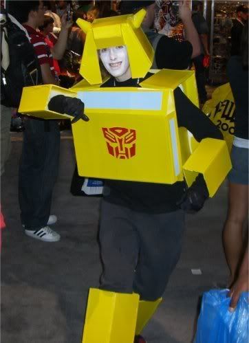 cardboard transformer costume