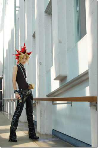 Strawberry Panic Cosplay on Here S Yugi Again  And It Looks Like He S Holding Dark Magician In His