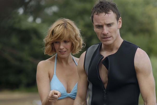 The woman is Kelly Reilly playing Jenny in a 2008 film please can someone