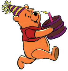 Pooh bday Pictures, Images and Photos