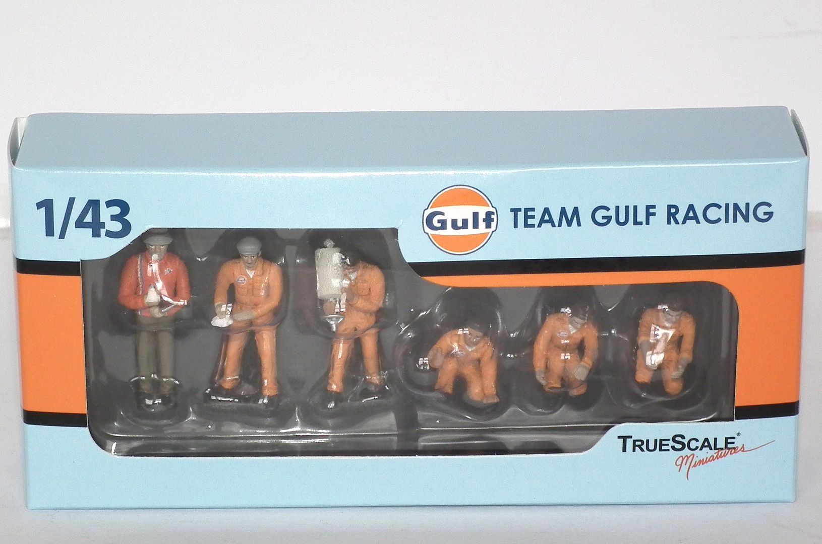 True Scale Minatures Team Gulf Racing Figurines | DiecastXchange Forum