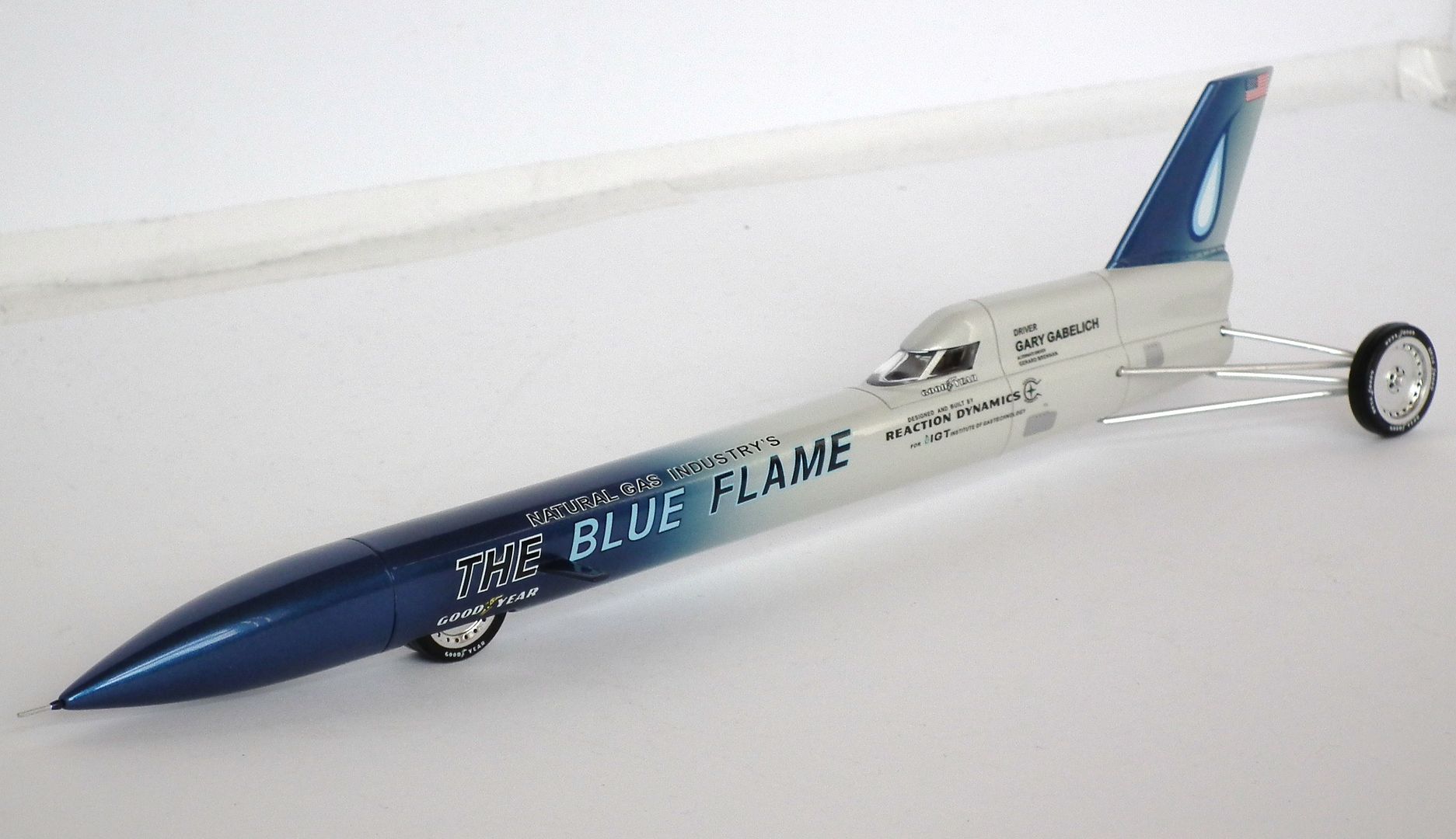 Bizarre 'The Blue Flame' Land Speed Record Car | DiecastXchange Forum