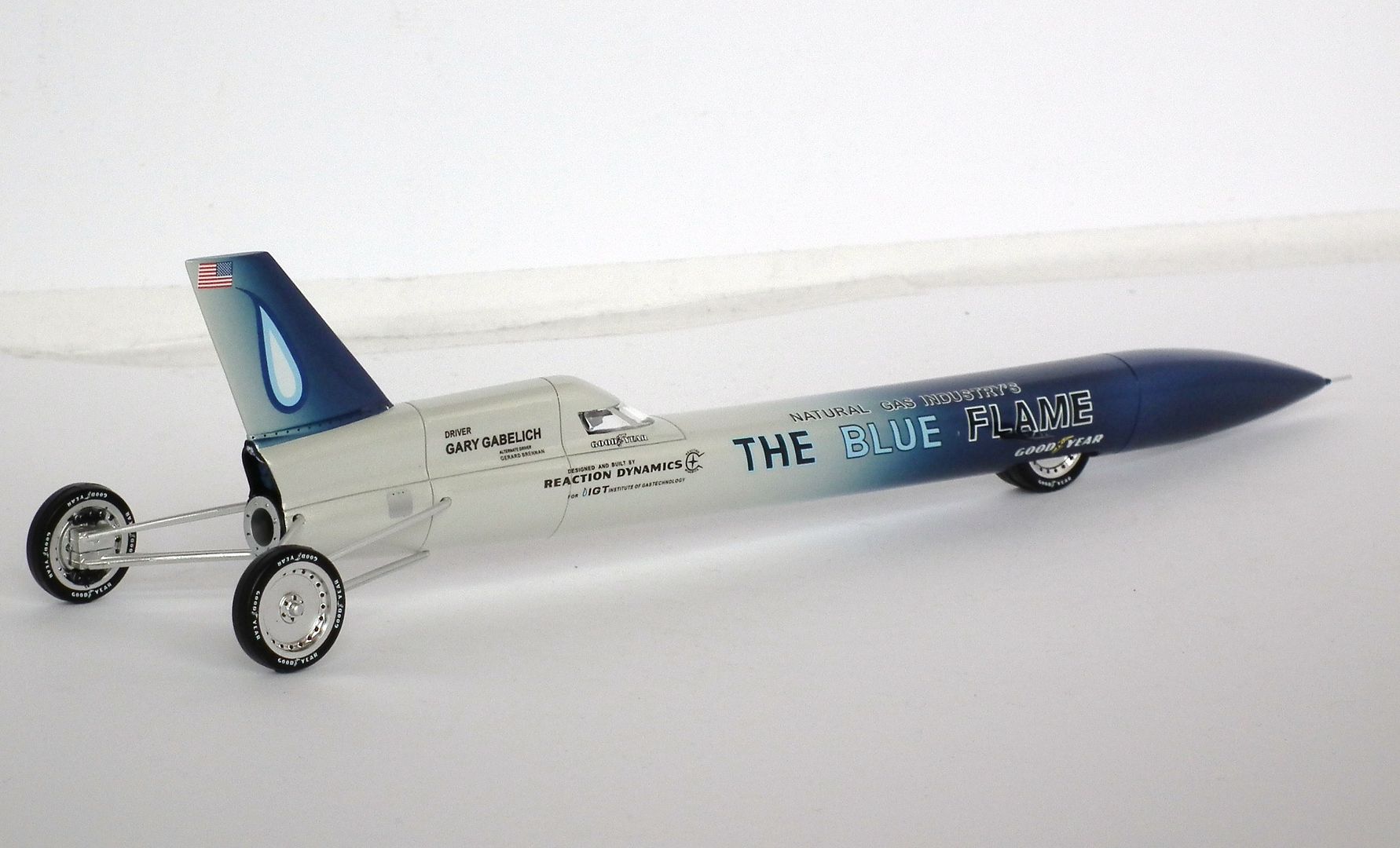 Bizarre 'The Blue Flame' Land Speed Record Car | DiecastXchange Forum