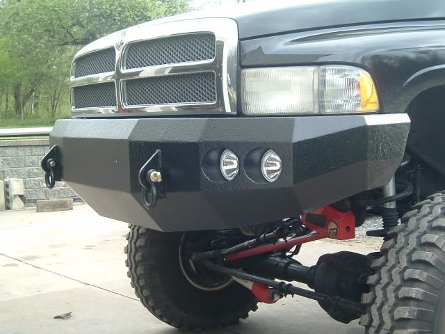 ram 2500 custom bumper