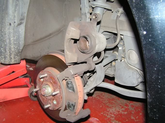 Compress rear caliper 2000 honda accord #2