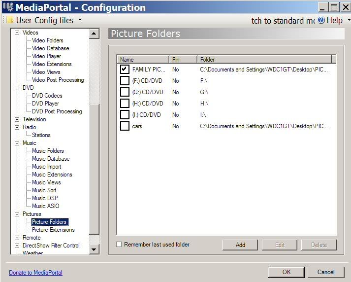 DIRECTSHOW FILTER CONTROL