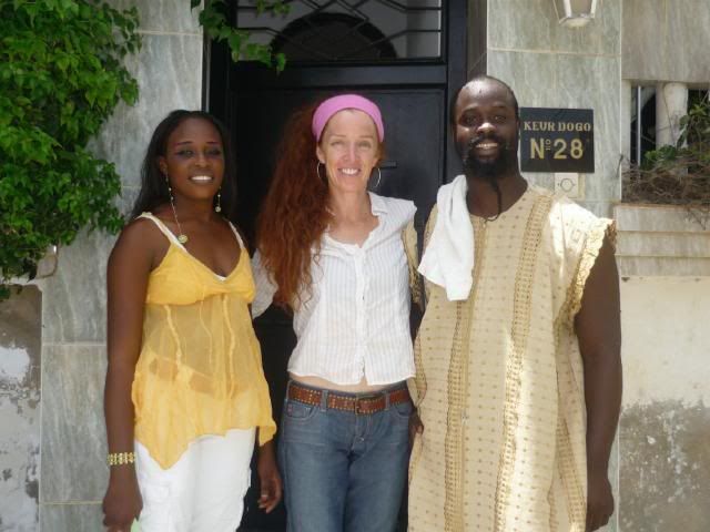 With Fily and Djibril Ndiaye Rose