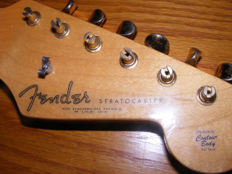 Fender Strat SRV replacement neck WD with Gold Tuners & jumbo frets