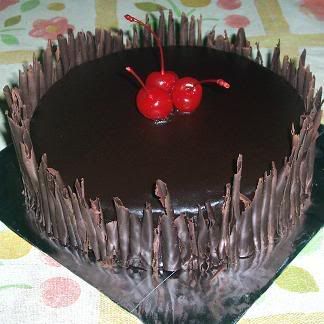 Brown cake