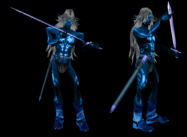 BLUE SWORD SET