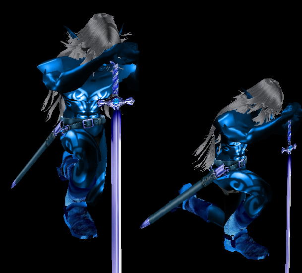 BLUE SWORD SET