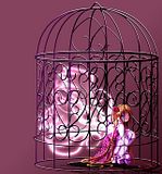 Angel in a cage