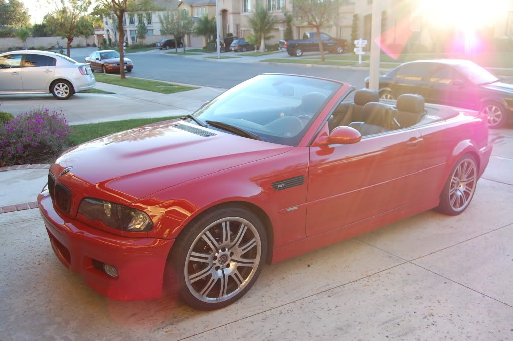 Bmw M3 E46 Convertible Red