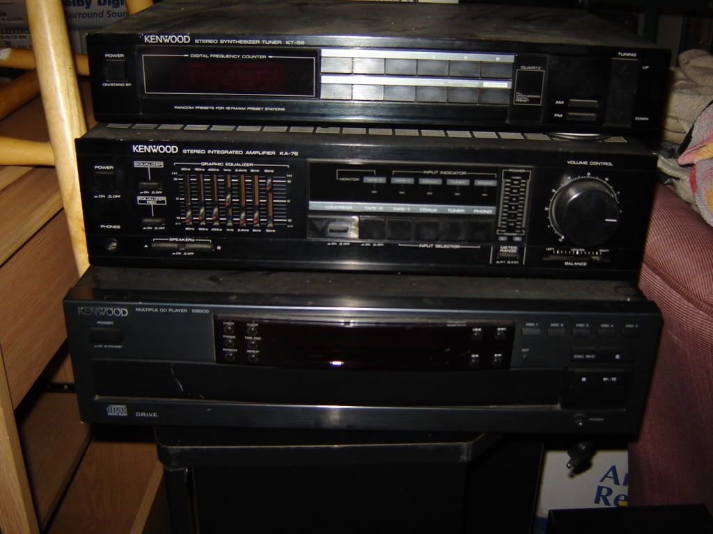 Kenwood Component Stereo System Photo by kb21052 | Photobucket