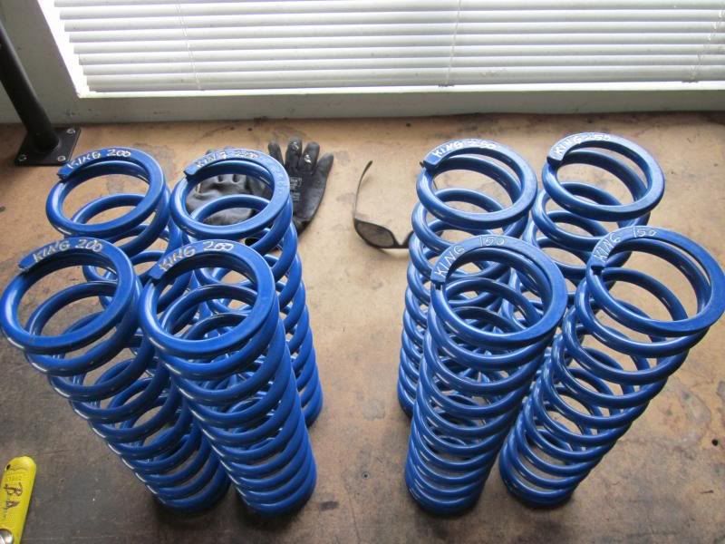 (4) 14" King Coil Overs Pirate 4x4