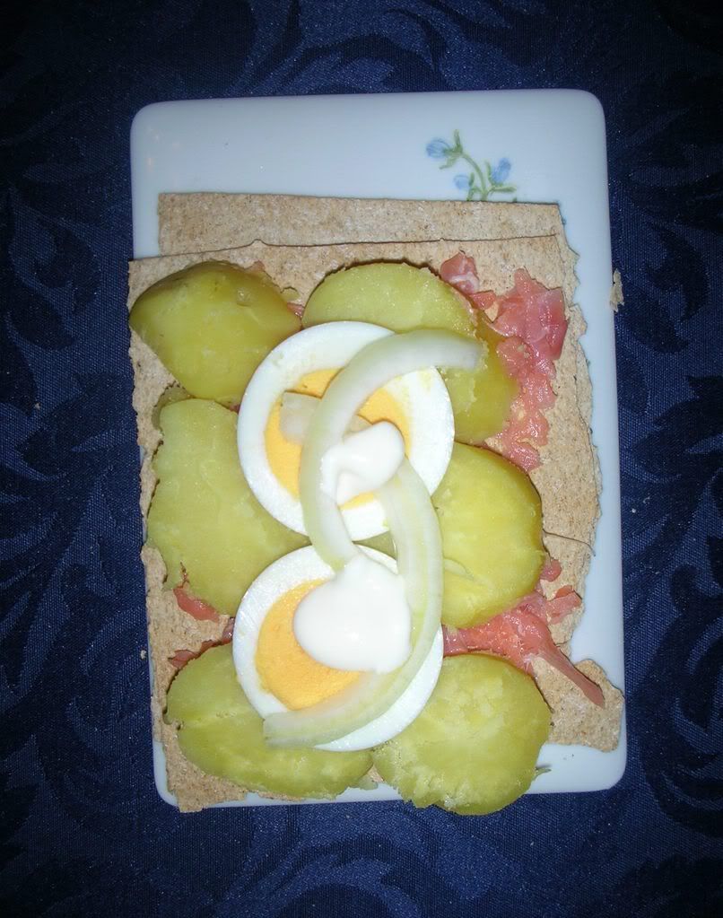 Rakfisk On Flatbread