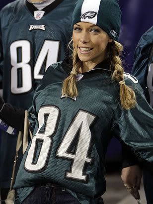 women in football jerseys