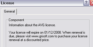 Licencia AVG Anti-Virus 7.5 Professional