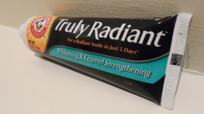 arm and hammer truly radiant toothpaste