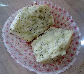lime poppy seed cupcakes