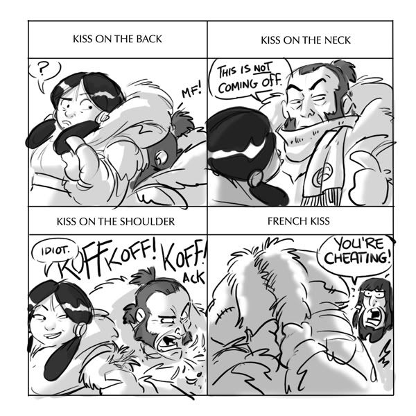 kiss meme