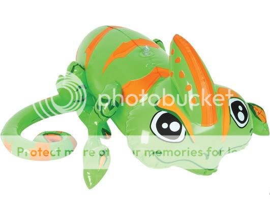 24 GIANT INFLATABLE LIZARD REPTILE FORREST ANIMAL  